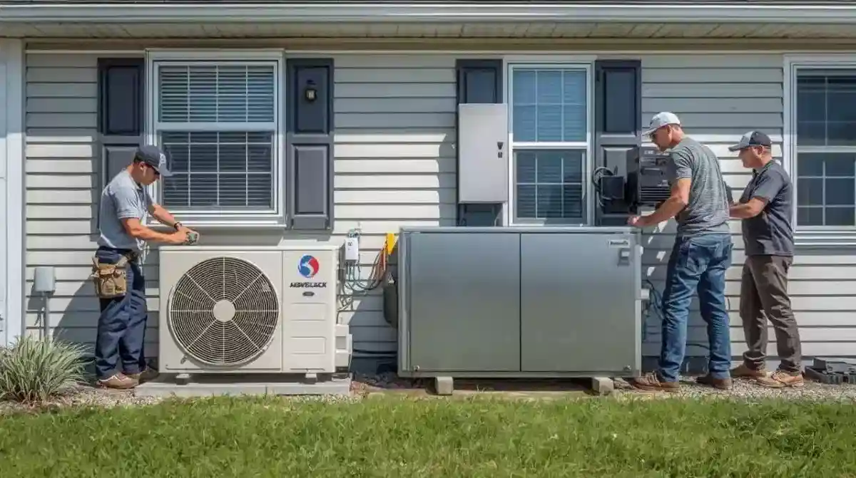 Aircon filter cleaning maintenance - technician cleaning dirty filter
