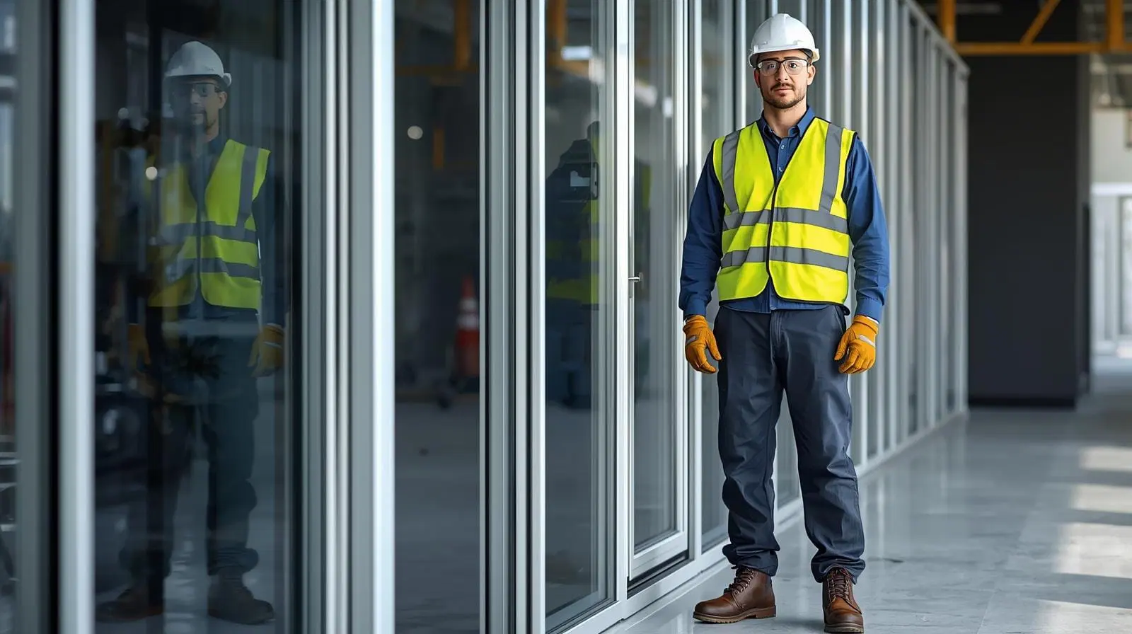 Luxury custom aluminium bifold doors and curtain wall system in modern South African home