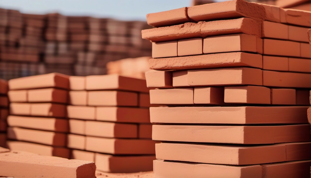 Clay face brick stack South Africa - premium clay bricks for facebrick construction