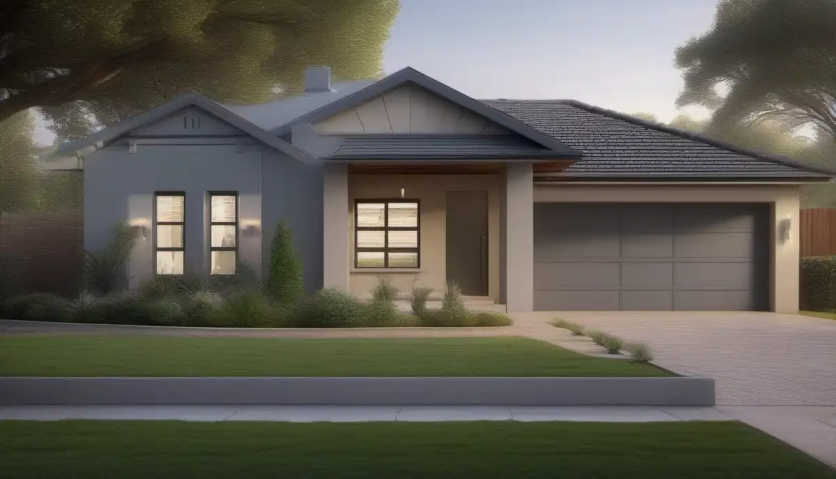 Full house renovation transformation before and after - South African home exterior