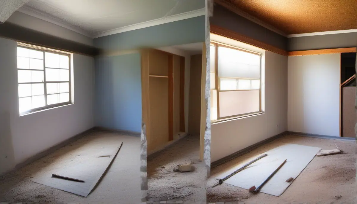 Home renovation cost South Africa 2025 - modern kitchen renovation with professional builders