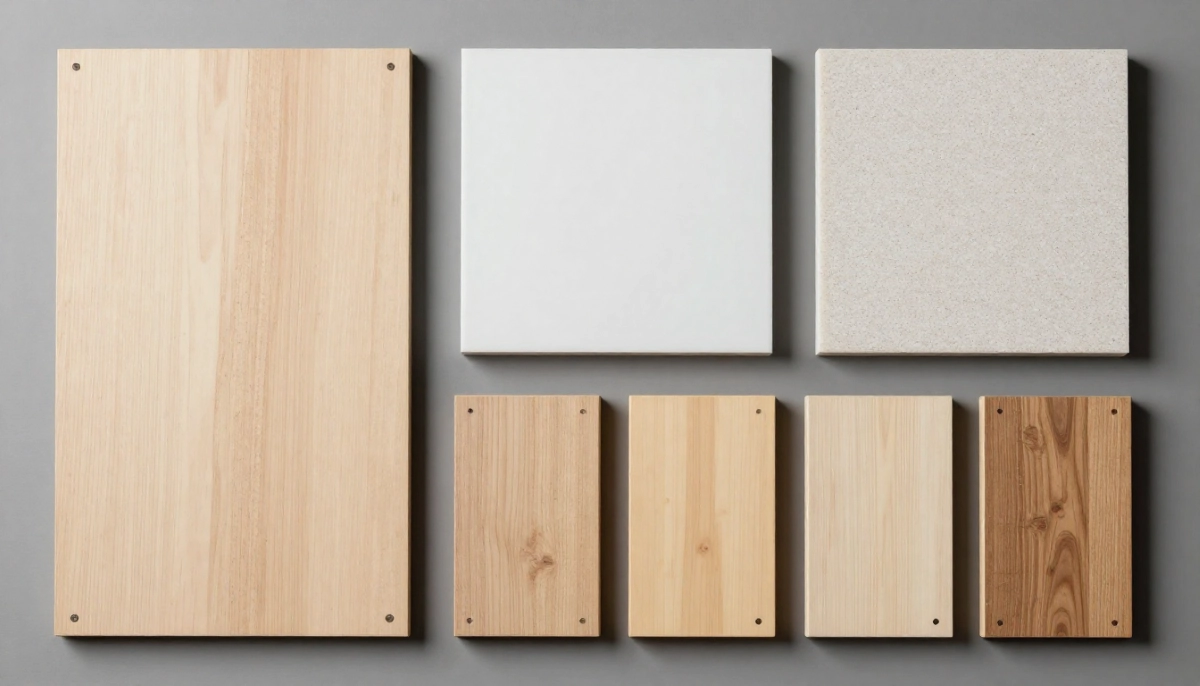 Ceiling material comparison chart – gypsum vs PVC vs timber vs suspended ceiling costs and features