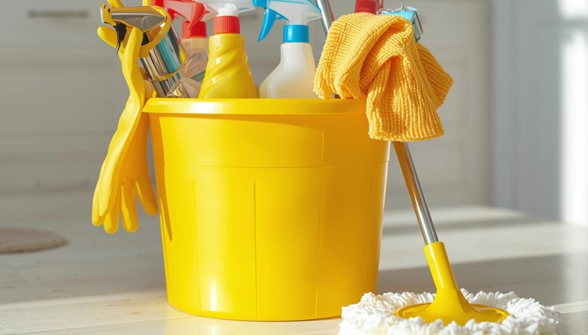 Cleaning supplies bucket mop – essential tools for professional and domestic cleaning
