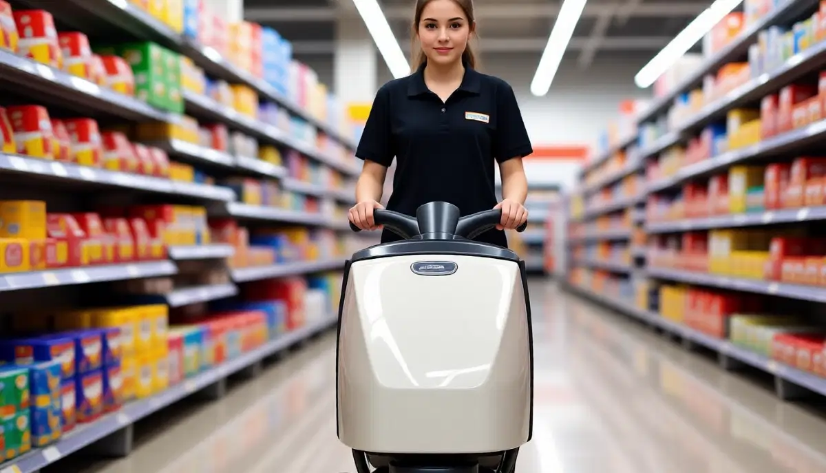 Retail store floor cleaning – professional maintenance of high-traffic retail flooring