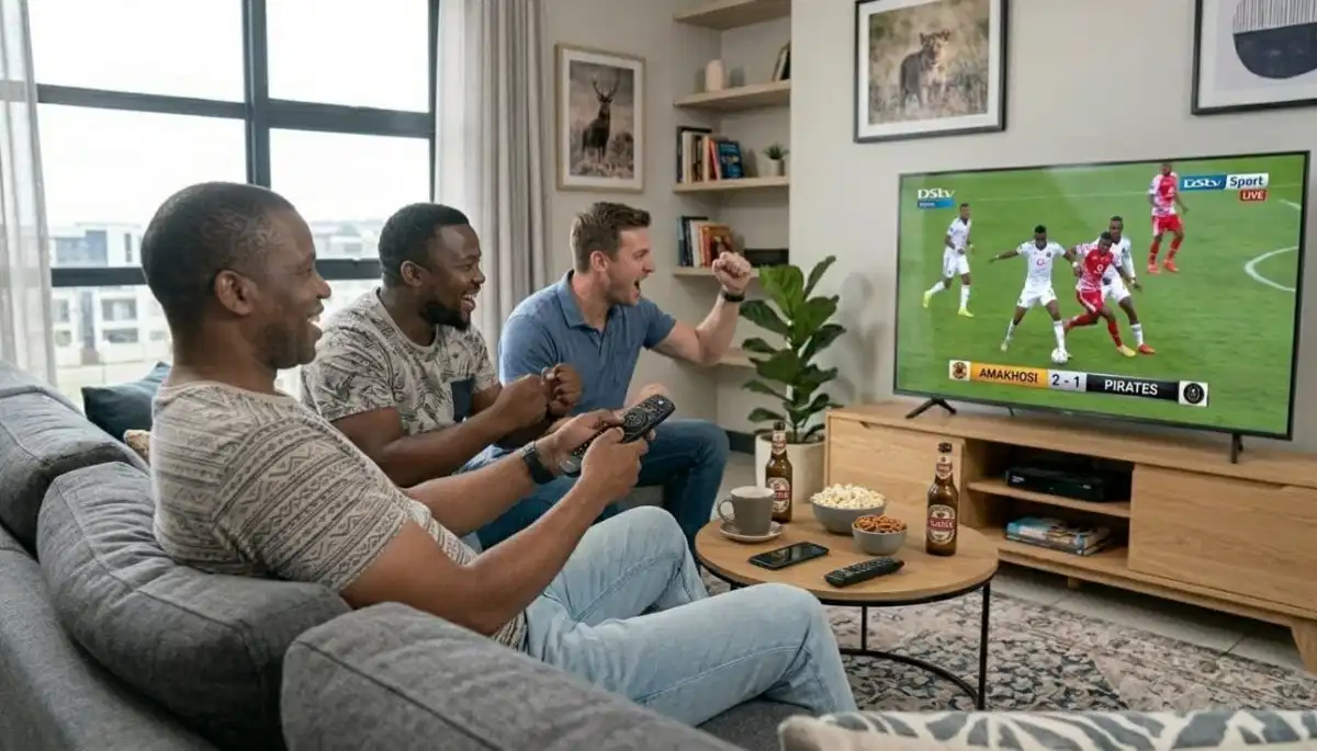 Using remote to navigate decoder menu for activation and setup