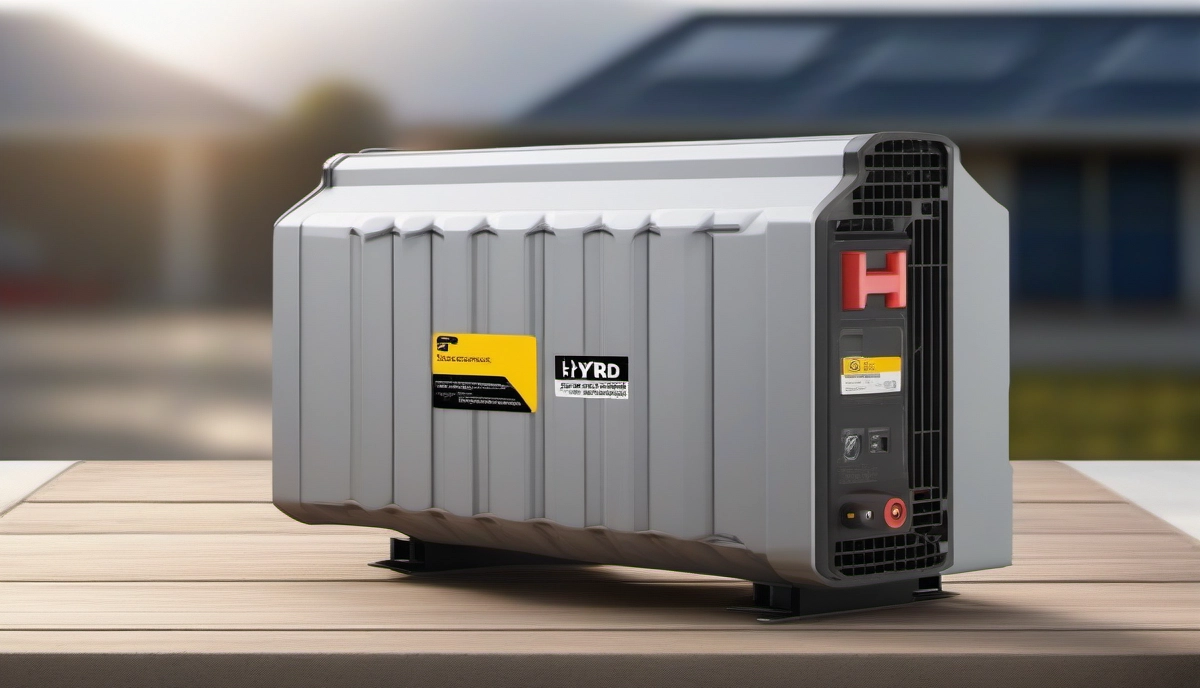 Hybrid inverter and battery system – solar backup power installation