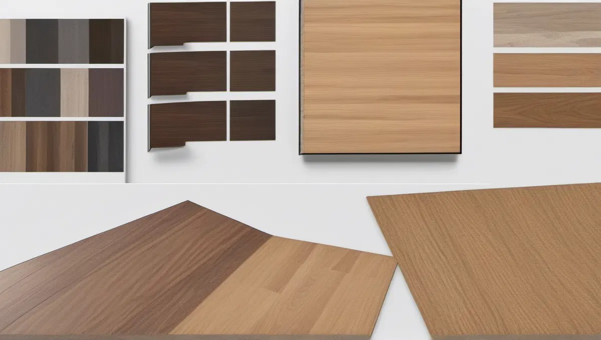 Flooring type comparison chart showing cost vs durability vs water resistance for laminate, tile, vinyl, and carpet