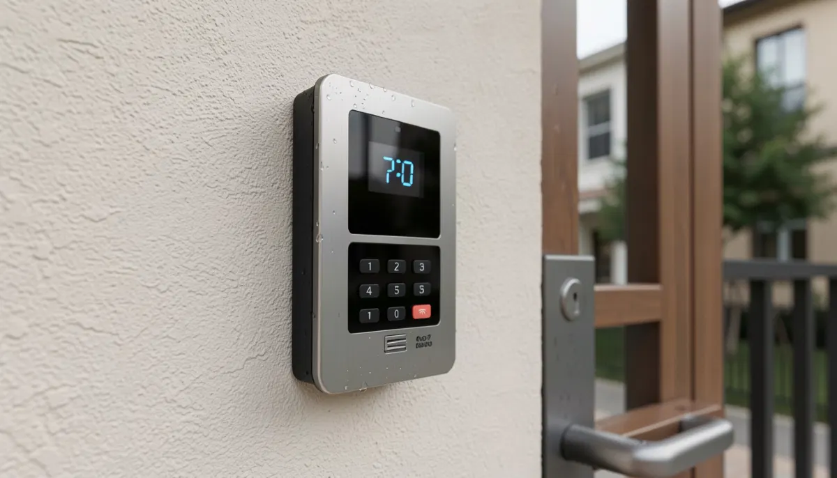 Gate intercom access control system – integrated gate automation and security system