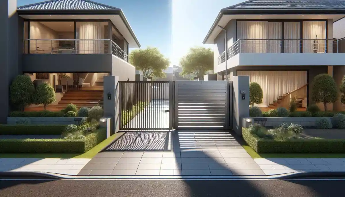 Steel vs aluminium gates South Africa – side by side comparison of steel and aluminium driveway gates