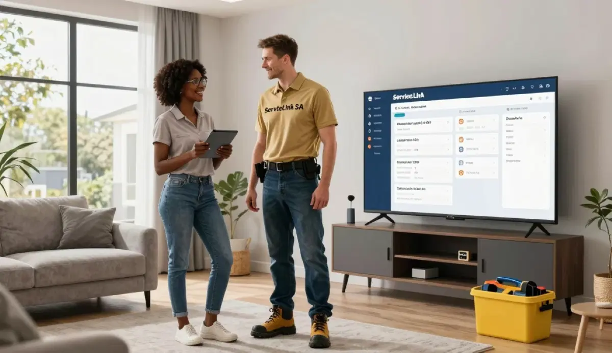 Future of home services marketplace showing digital platform connecting homeowners with verified contractors
