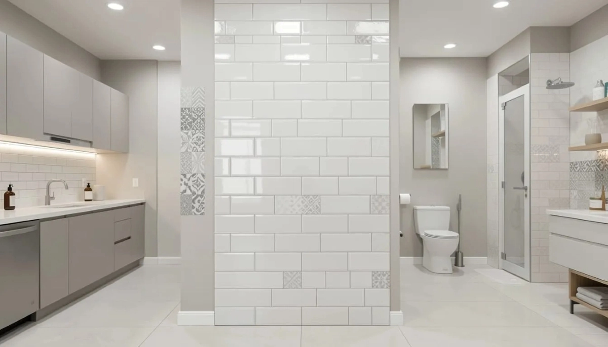 Ceramic wall tiles kitchen bathroom – glazed ceramic tiles suitable for walls