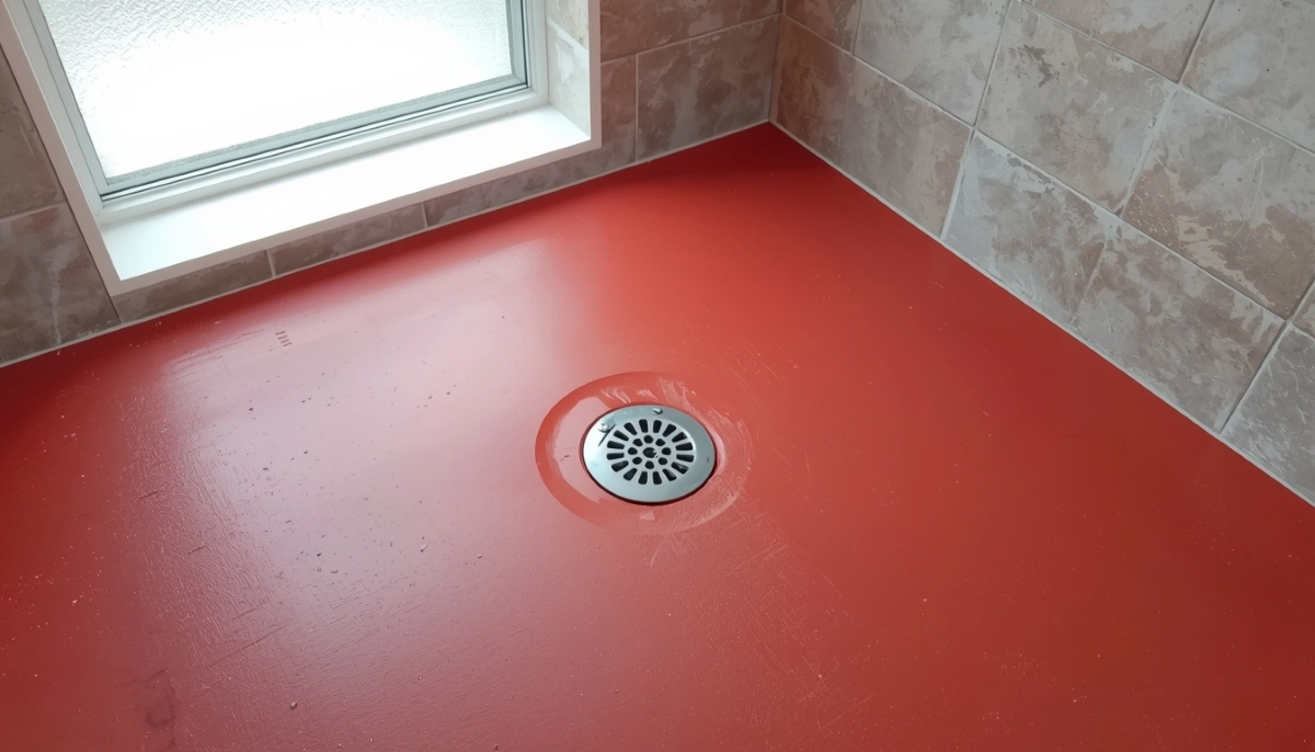 Waterproofing membrane wet areas – applying liquid waterproofing membrane in bathroom