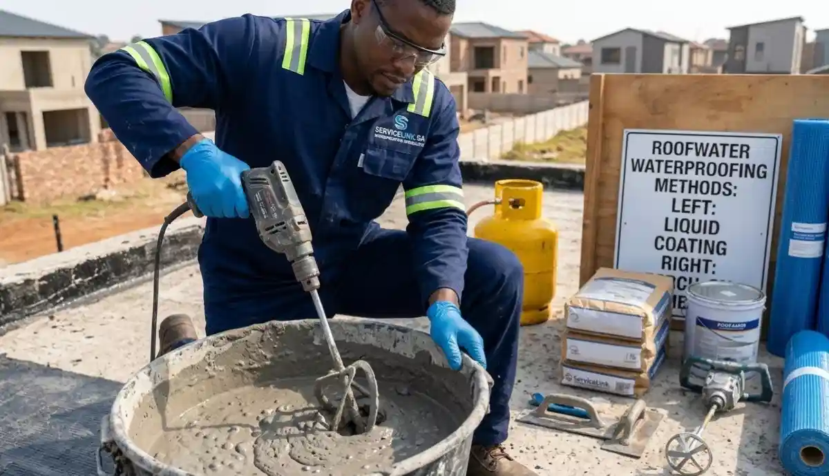 Cementitious waterproofing coating – PUDLO or similar tanking slurry for basements and water tanks