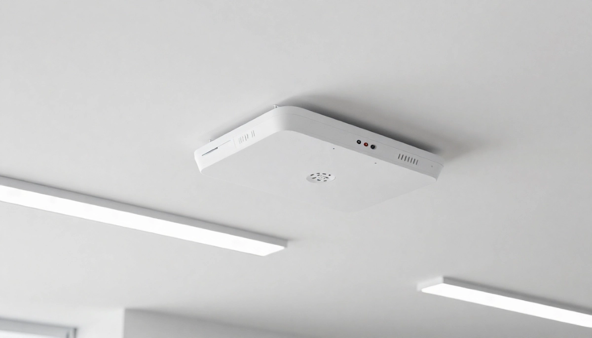 Wall mounted WiFi access point office – professional network installation for commercial space